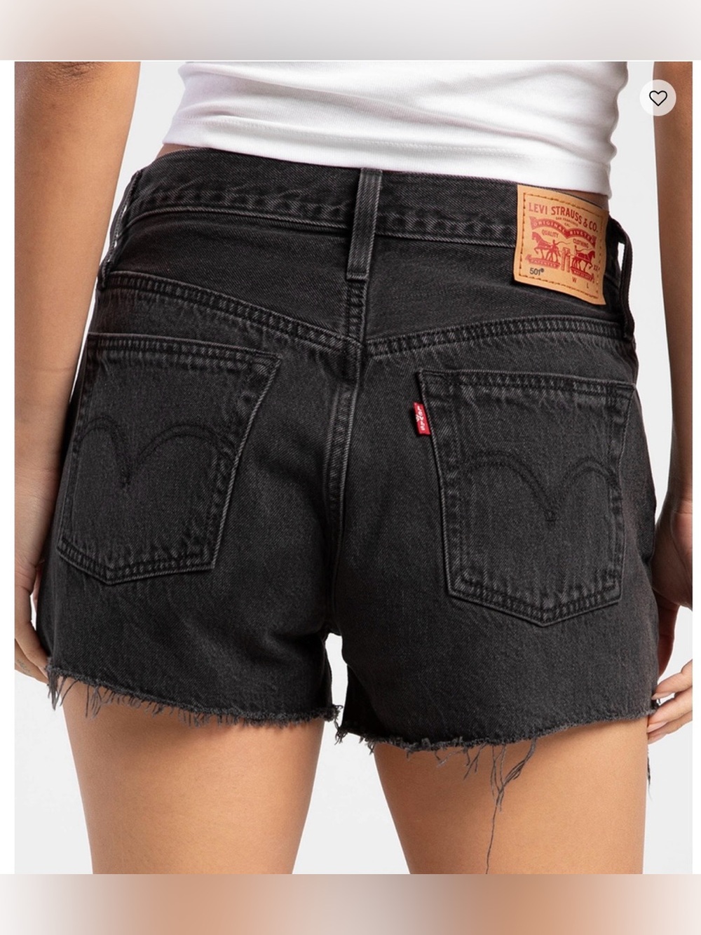 Levi's Black Denim Cutoff Shorts

SEND ME OFFERS